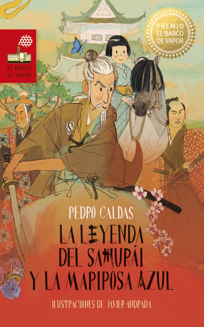 La leyenda del samurái y la mariposa azul, de Pedro Caldas